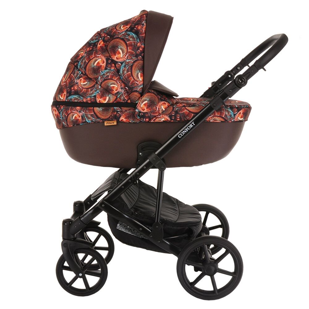Коляска 2в1 Pituso Confort 19 Brown купить,NaN