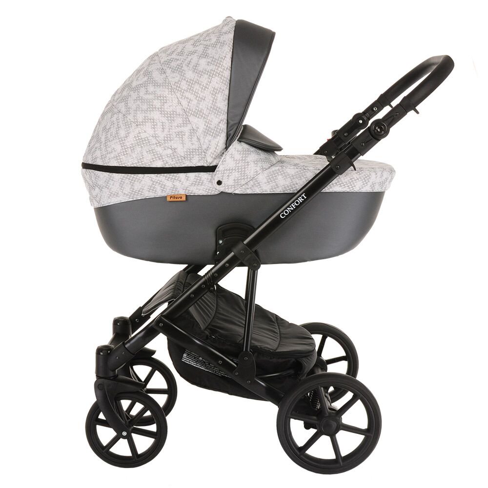Коляска 2в1 Pituso Confort 18 Grey купить,NaN