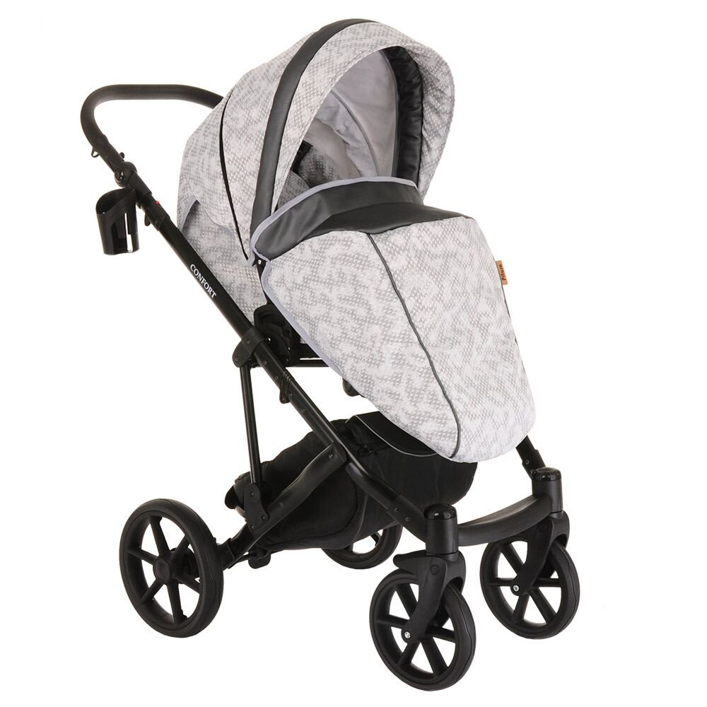 Коляска 2в1 Pituso Confort 18 Grey купить,NaN