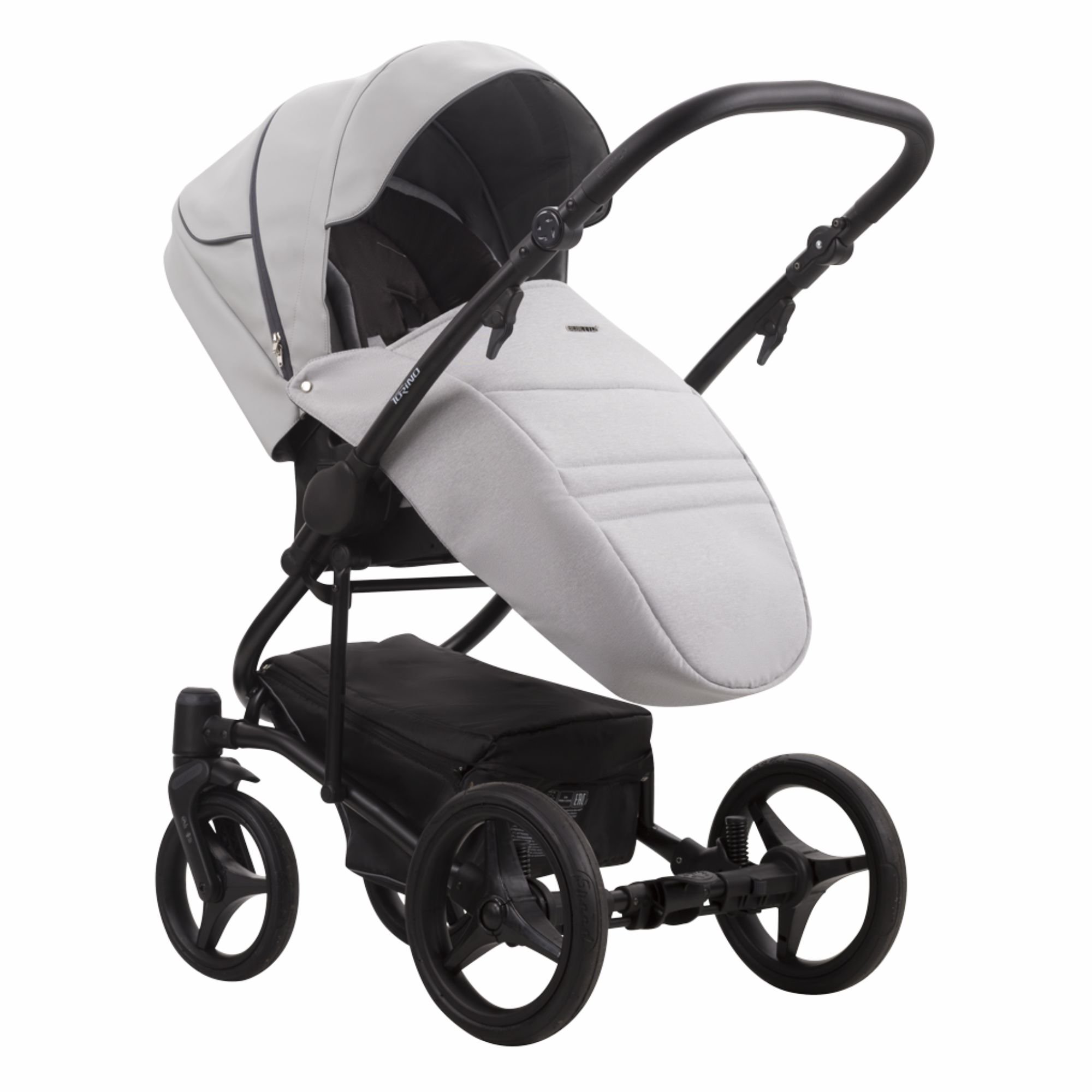 Коляска 2в1 Bebetto Torino 05 Light grey купить,NaN