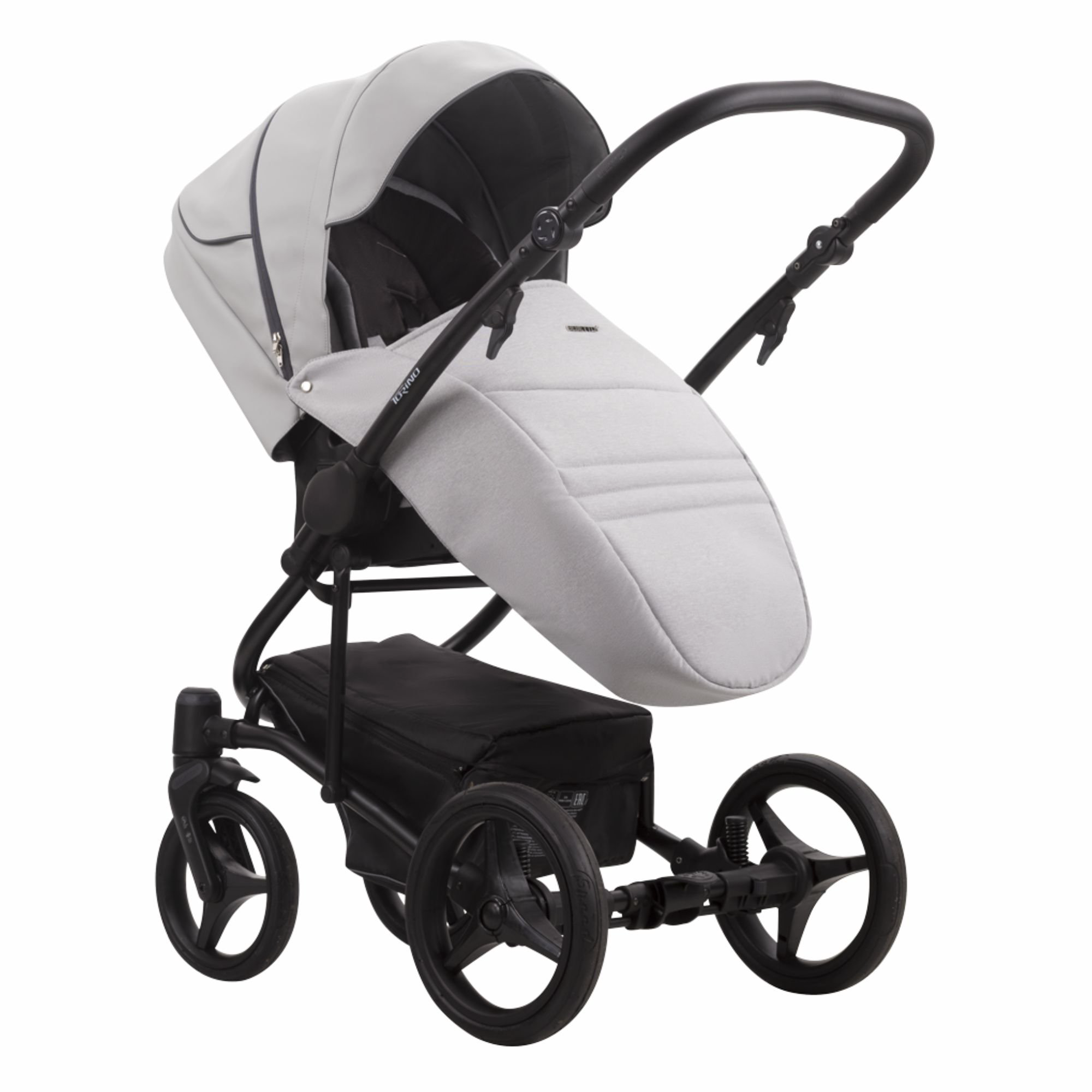 Коляска 2в1 Bebetto Torino 05 Light grey купить,NaN