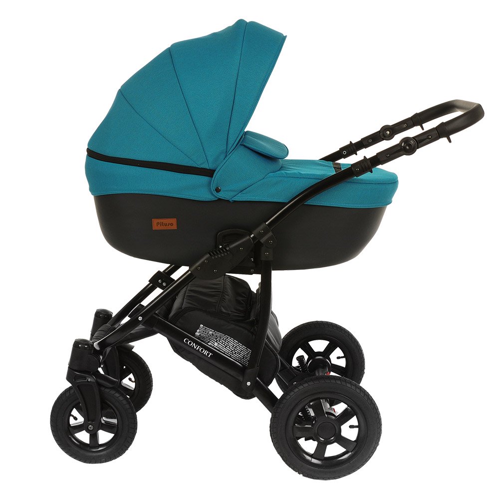 Коляска 2в1 Pituso Confort 19 Turquoise купить,NaN