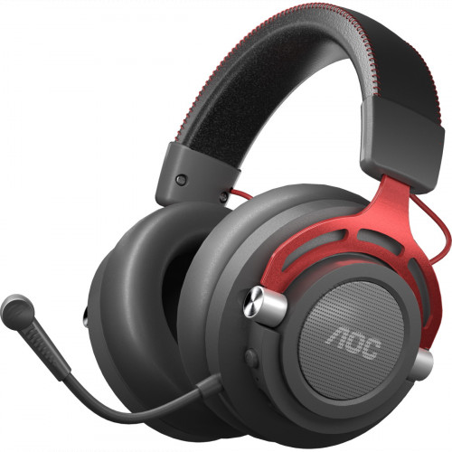 Наушники AOC GH401 черно-красные