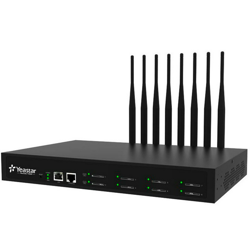 VoIP-GSM-шлюз Yeastar TG800 черный