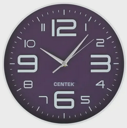 Настенные часы Centek СТ-7101 фиолетовые