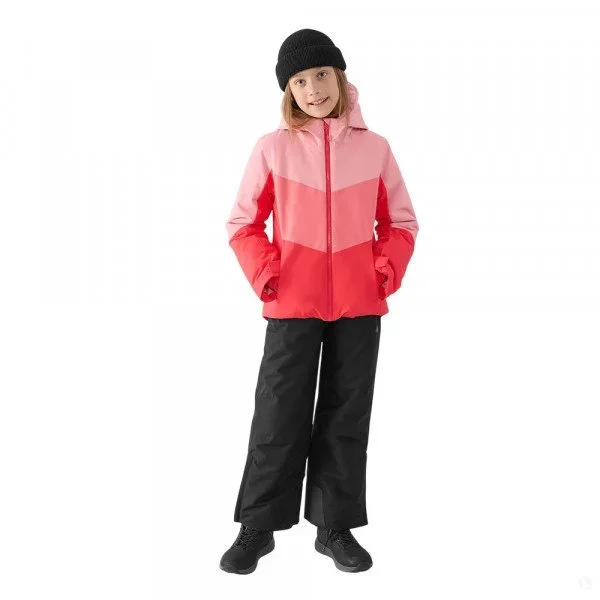 Куртка горнолыжная 4F Girl Skiing красная 164