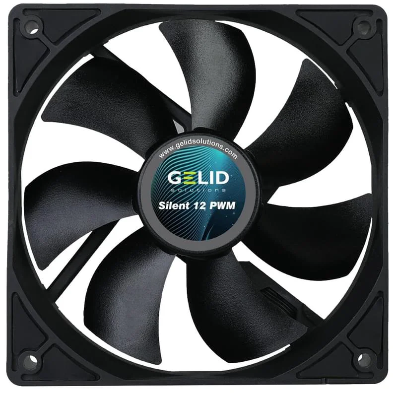 Кулер Gelid Silent 12 PWM FN-PX12-16 Black