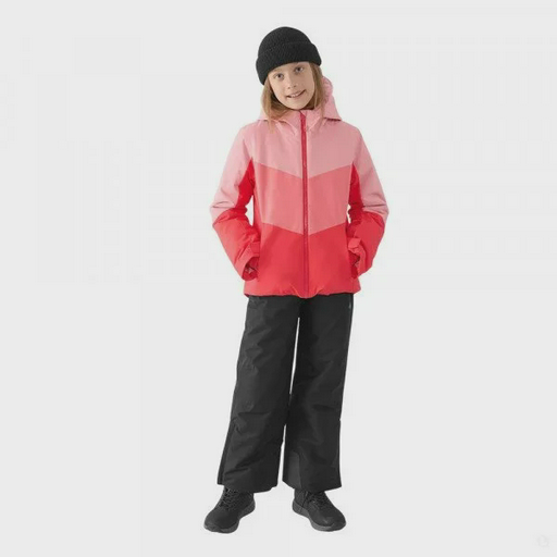 Куртка горнолыжная 4F Girl Skiing красная 164