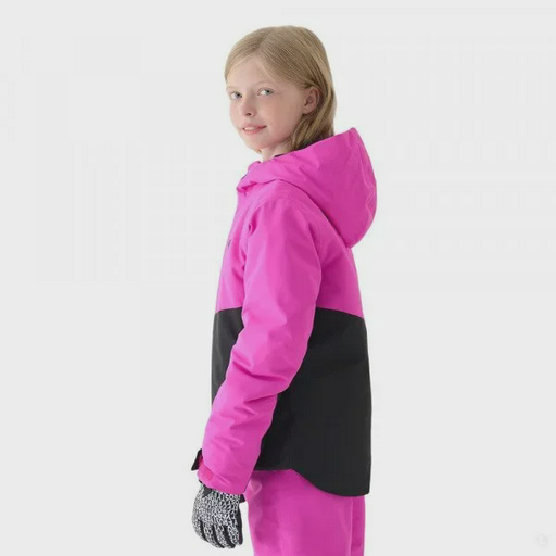 Куртка горнолыжная 4F Girl Skiing розовая 134