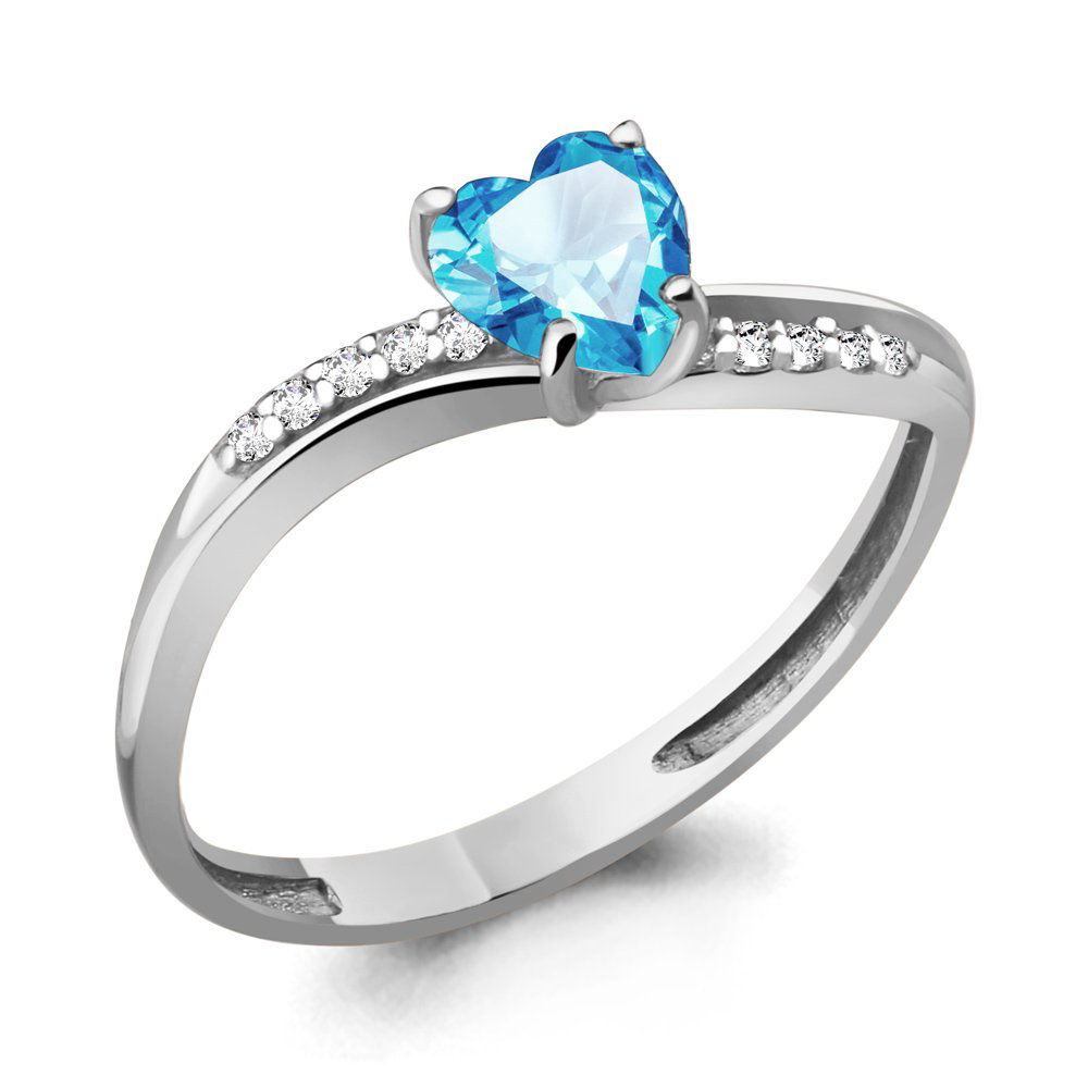Кольцо Aquamarine 6506905А 16,5р 1,05гр. купить,NaN