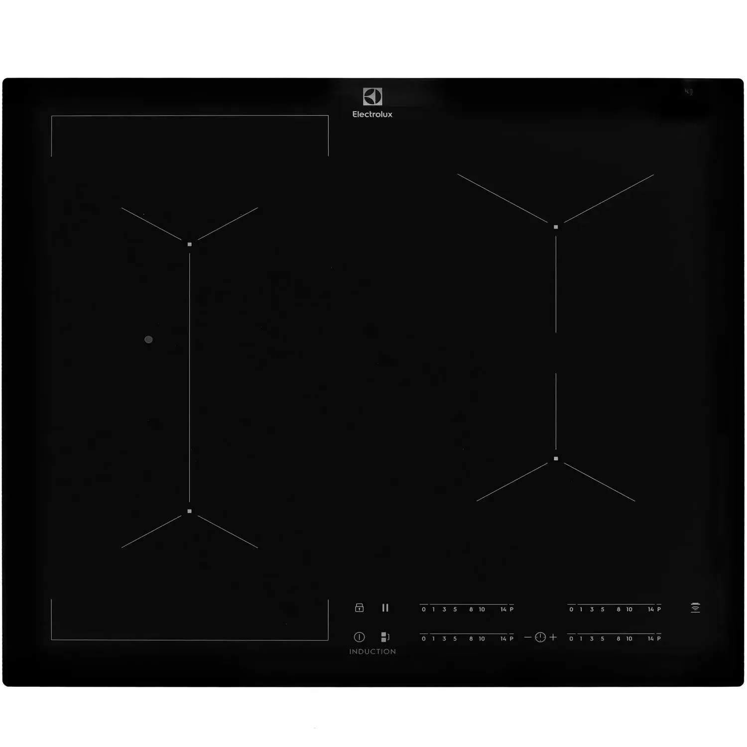 Индукционная варочная поверхность ELECTROLUX EIV 63449 CT Black