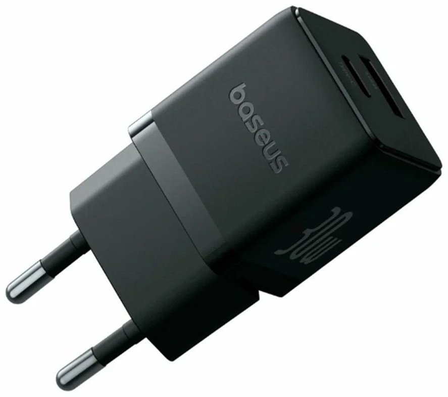 Зарядное устройство Baseus Palm C+U 30W USB Type-C, USB 30 Вт черный