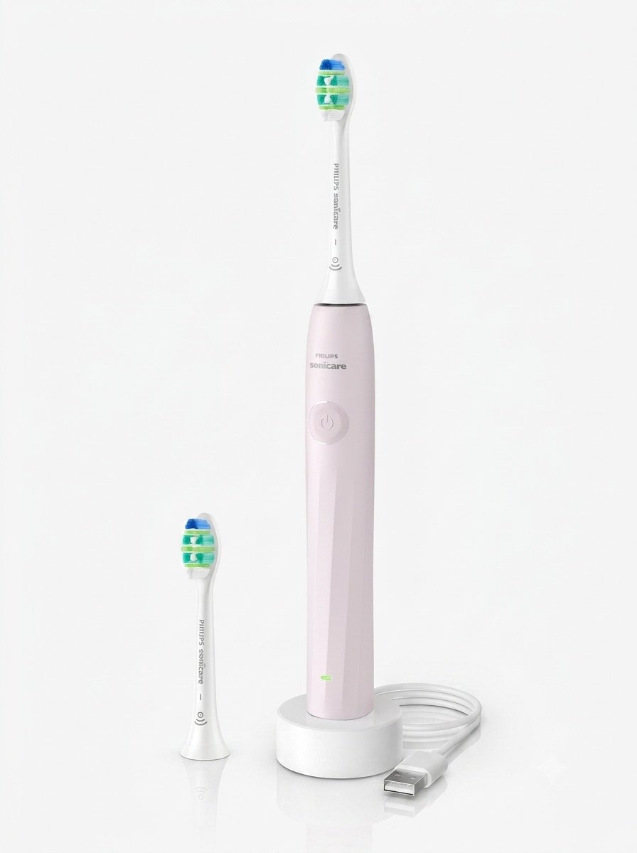Philips электрическая щетка HX4022/03 щетина средняя розовый купить,NaN