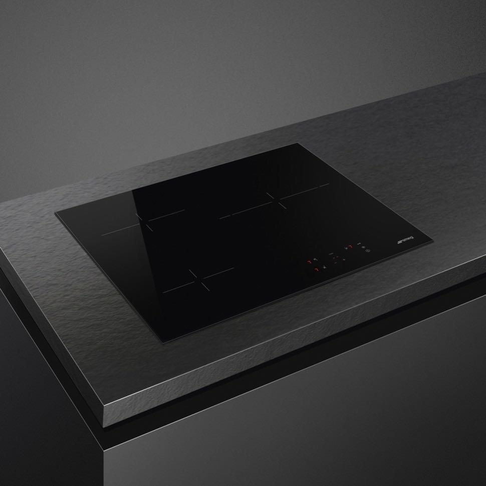 Электрическая варочная поверхность Smeg SE263TD2 черный купить,NaN
