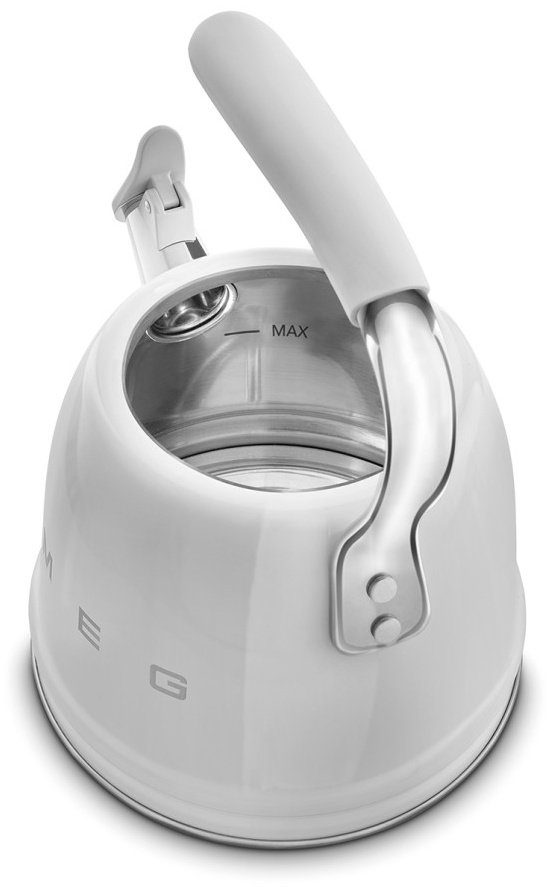 Smeg чайник WKF01SS 2.3 л, алюминий, нержавеющая сталь
