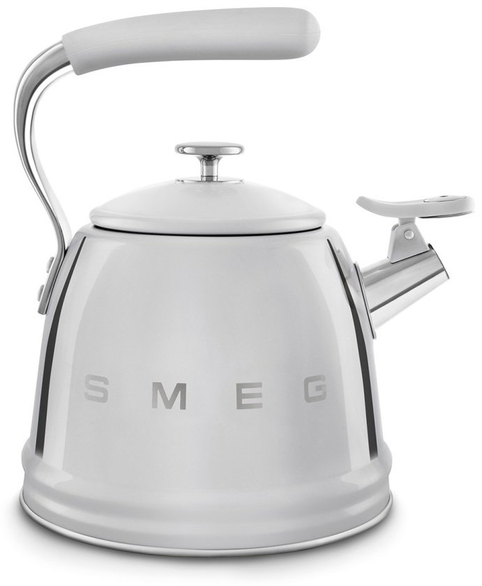 Smeg чайник WKF01SS 2.3 л, алюминий, нержавеющая сталь