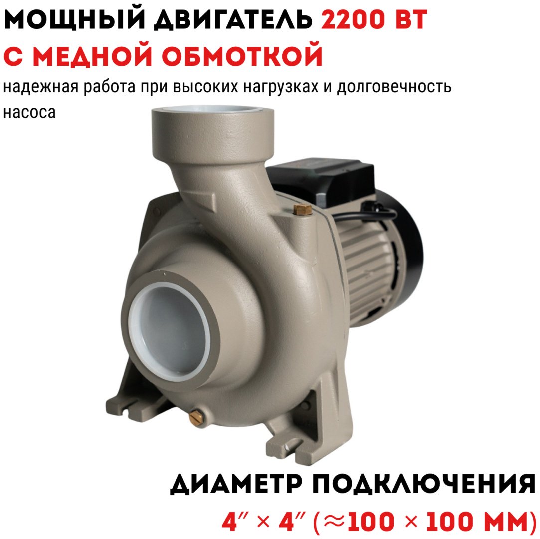 Насос поверхностный напорный CROWN CT35239