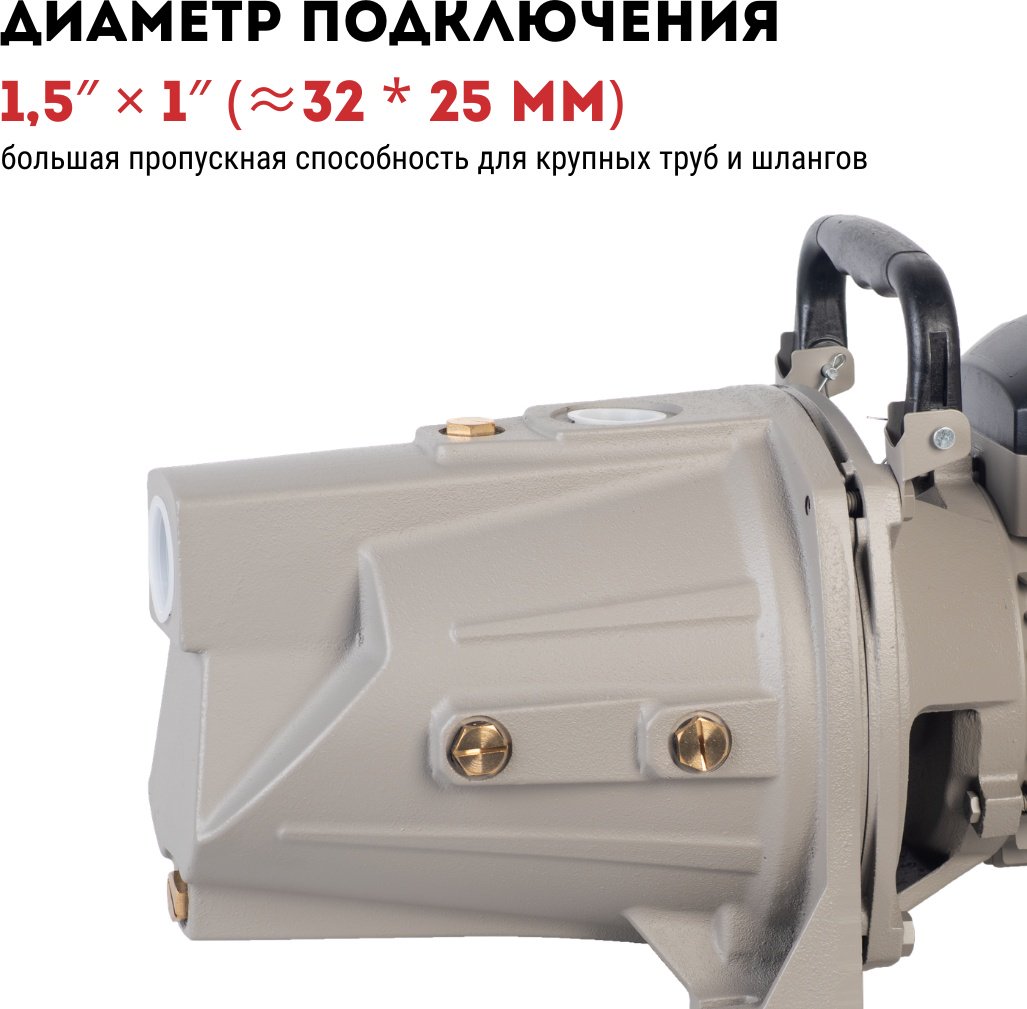 Насос поверхностный напорный CROWN CT35255