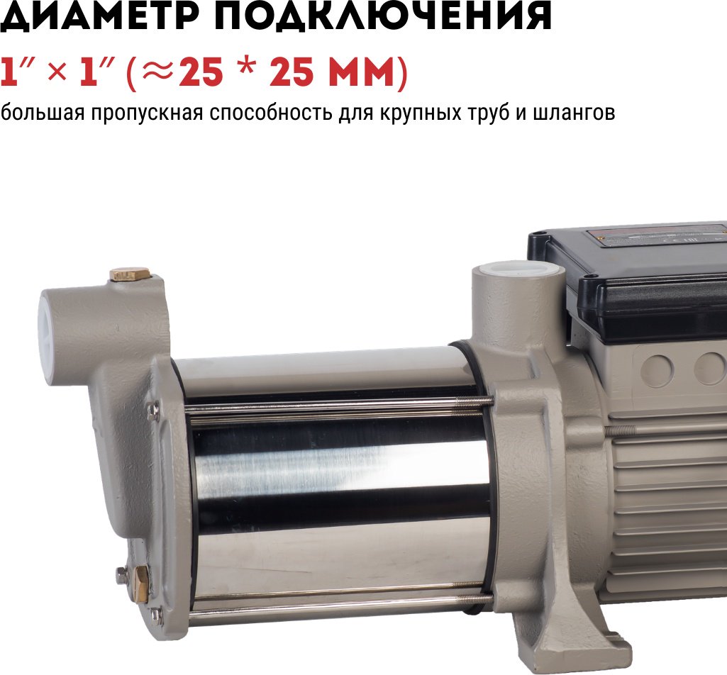 Насос поверхностный насосная станция CROWN CT35259