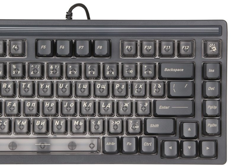 Клавиатура A4Tech Bloody LK72R серый купить,NaN