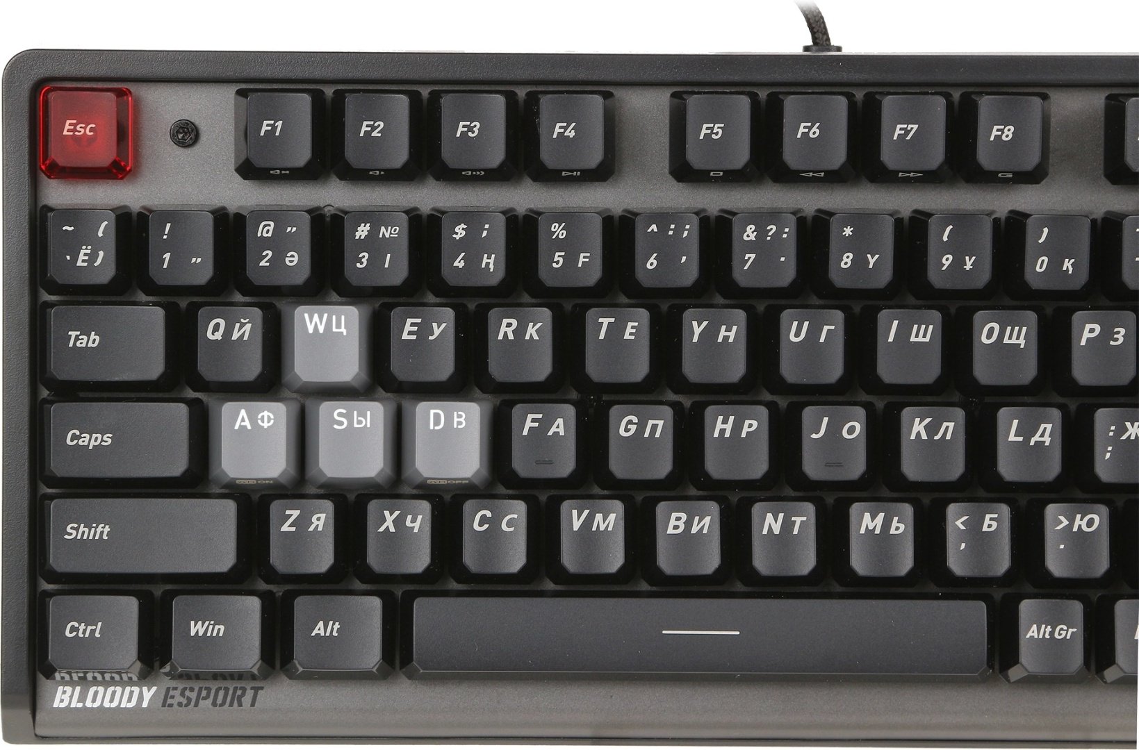 Клавиатура A4Tech Bloody LK70 (B828N) черный купить,NaN
