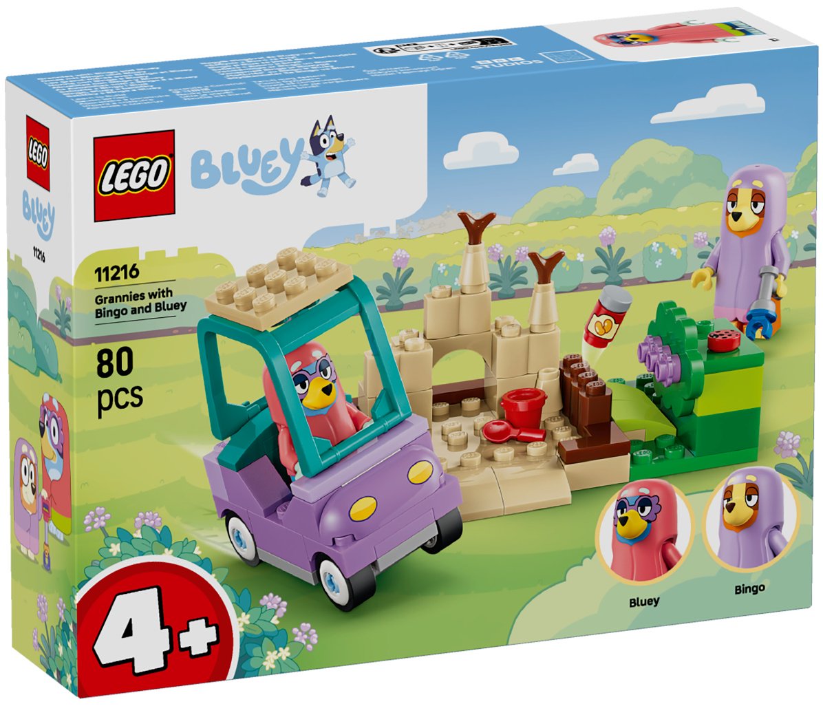 Конструктор LEGO Bluey 11216, деталей 80 шт