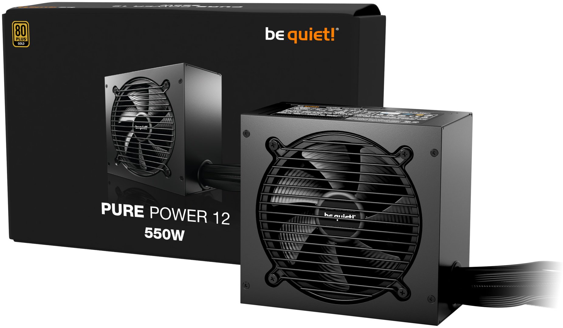 Блок питания Be quiet PURE POWER 12 550W 550 Вт купить,NaN
