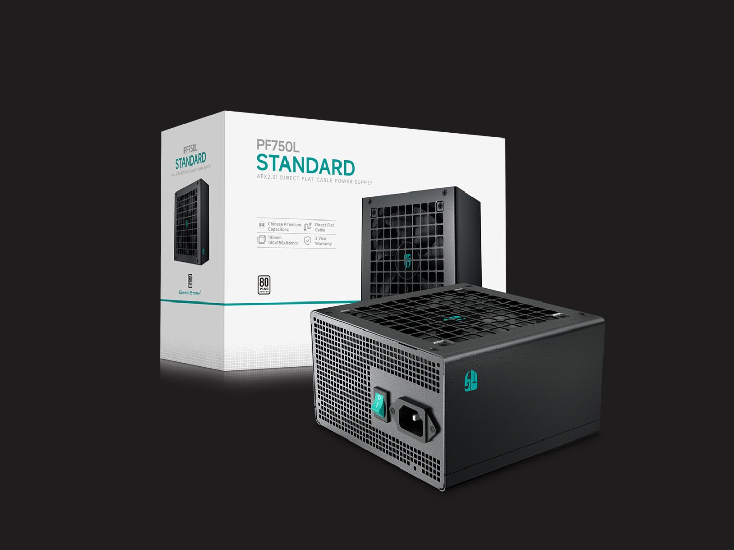 Блок питания GamerStorm PF750L 750 Вт - ForteMarket Блок питания GamerStorm PF750L 750 Вт купить,30068