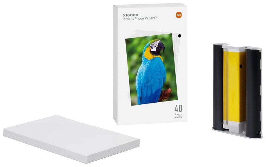 Xiaomi Instant Photo Paper 6"/SD20 бумага, A6, 40 листов, глянцевое покрытие
