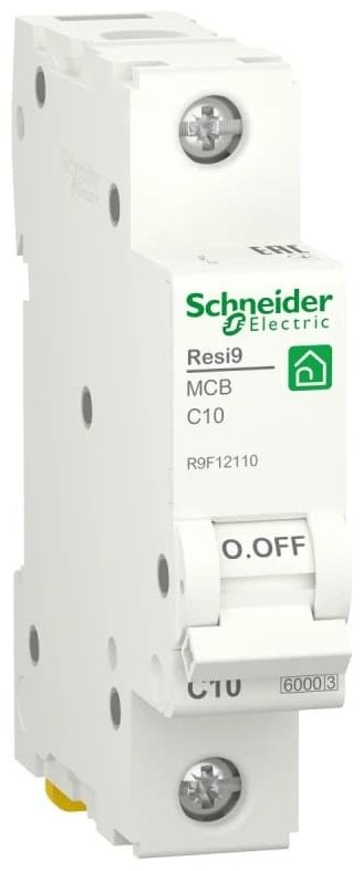 Schneider Electric автоматический выключатель (АВ) С 10A 1P 6000A/R9F12110/ купить,NaN