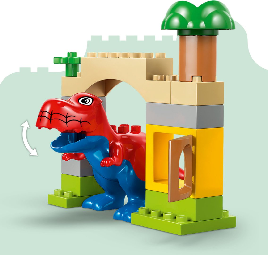 Конструктор LEGO Динозавр Спайди-Рекс против Зелёного Гоблина 10463, деталей 25 шт купить,14913
