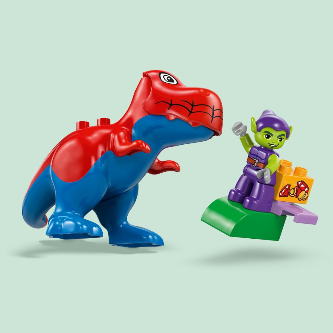 Конструктор LEGO Динозавр Спайди-Рекс против Зелёного Гоблина 10463, деталей 25 шт купить,14913