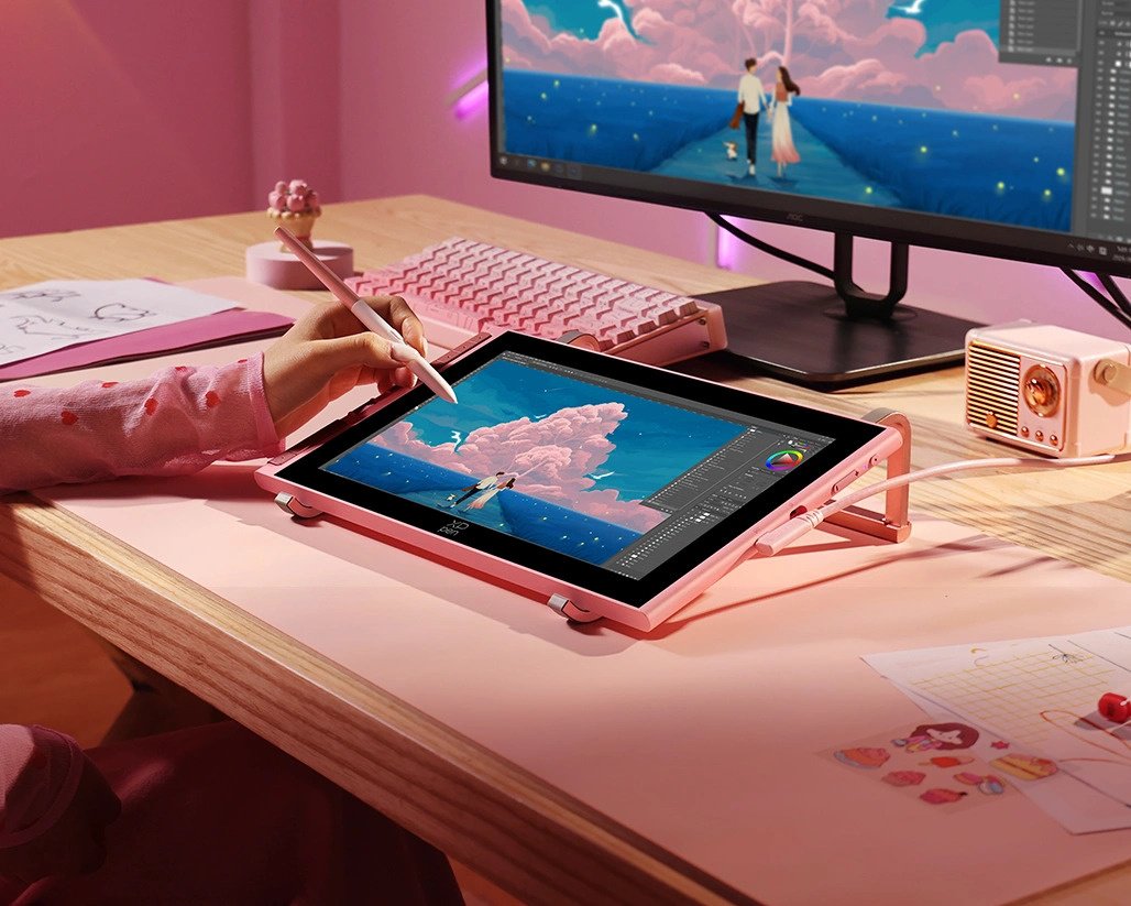 Графический планшет XP-PEN Artist 12 3rd CPCD121FH-PK розовый