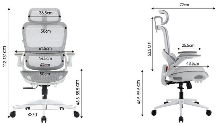 Офисное кресло Sihoo B100-B101-JT, черный