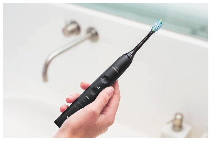 Philips звуковая щетка HX9911/09 щетина средняя черный купить,NaN
