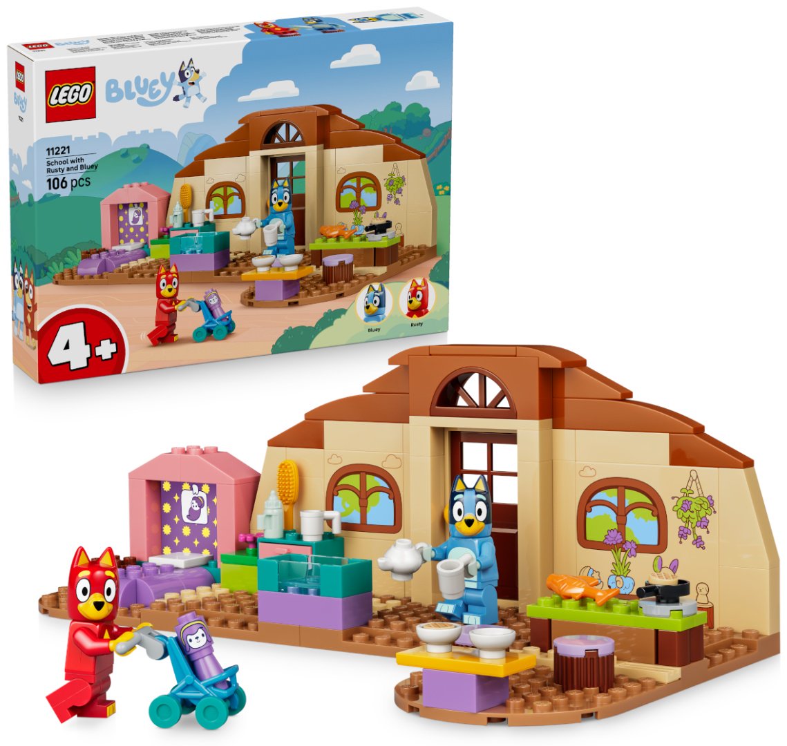 Конструктор LEGO Bluey 11221, деталей 106 шт