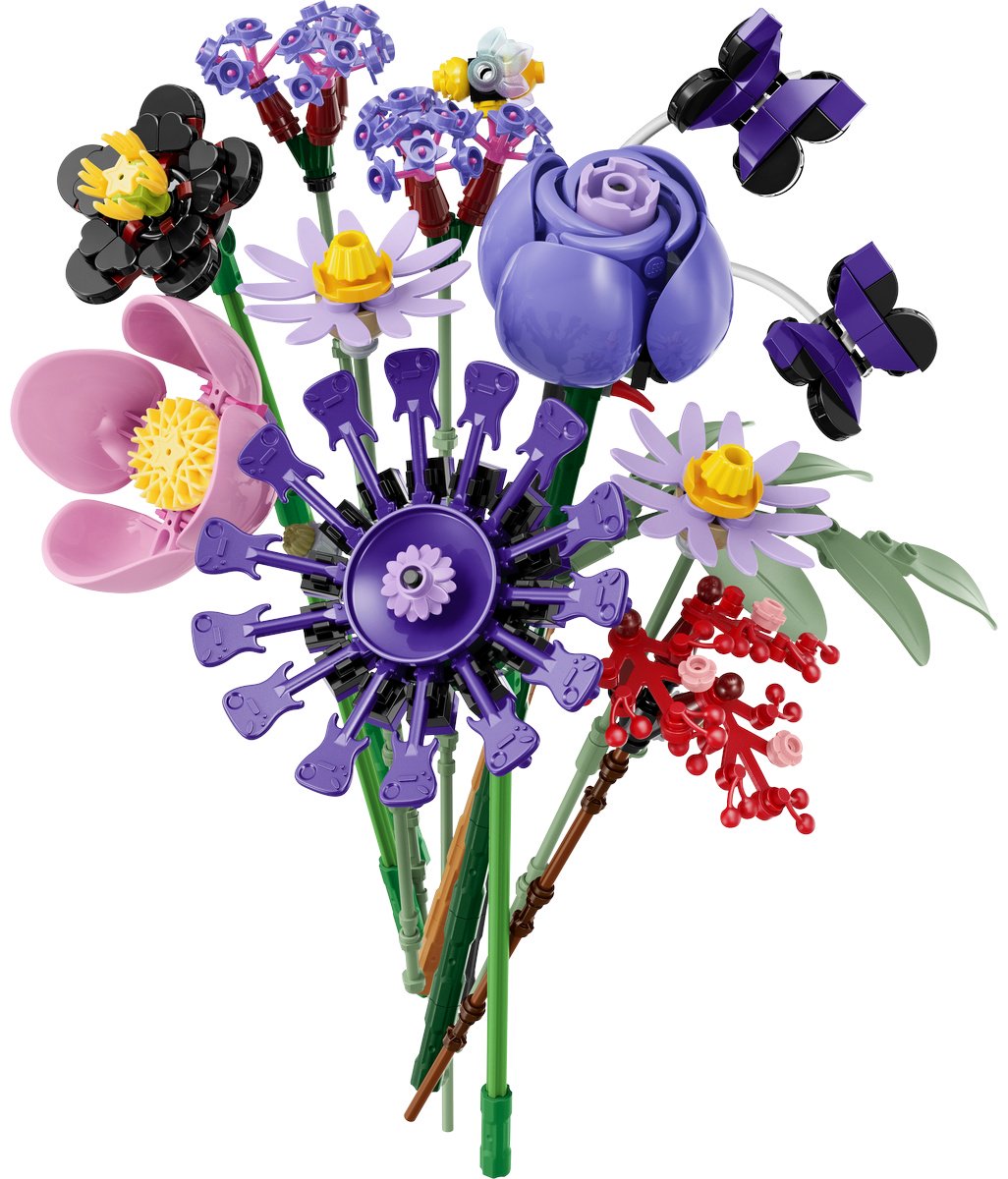 Конструктор LEGO Botanicals Цветочный букет Оливии Родриго 11507, деталей 400 шт