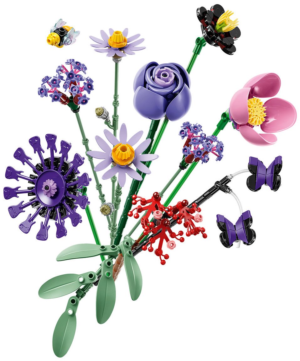 Конструктор LEGO Botanicals Цветочный букет Оливии Родриго 11507, деталей 400 шт