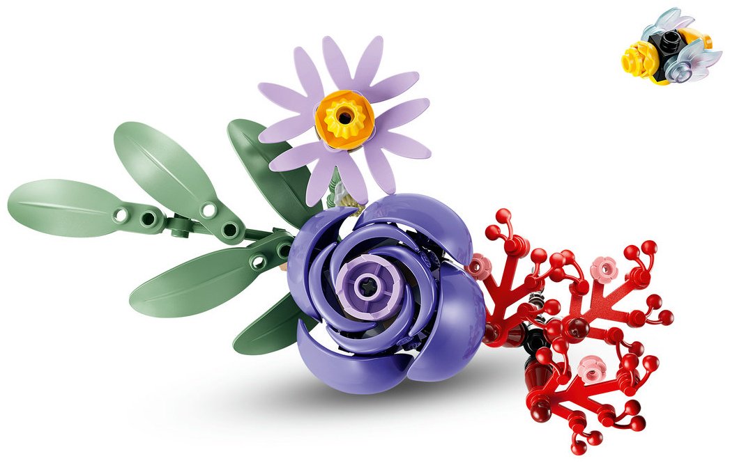 Конструктор LEGO Botanicals Цветочный букет Оливии Родриго 11507, деталей 400 шт