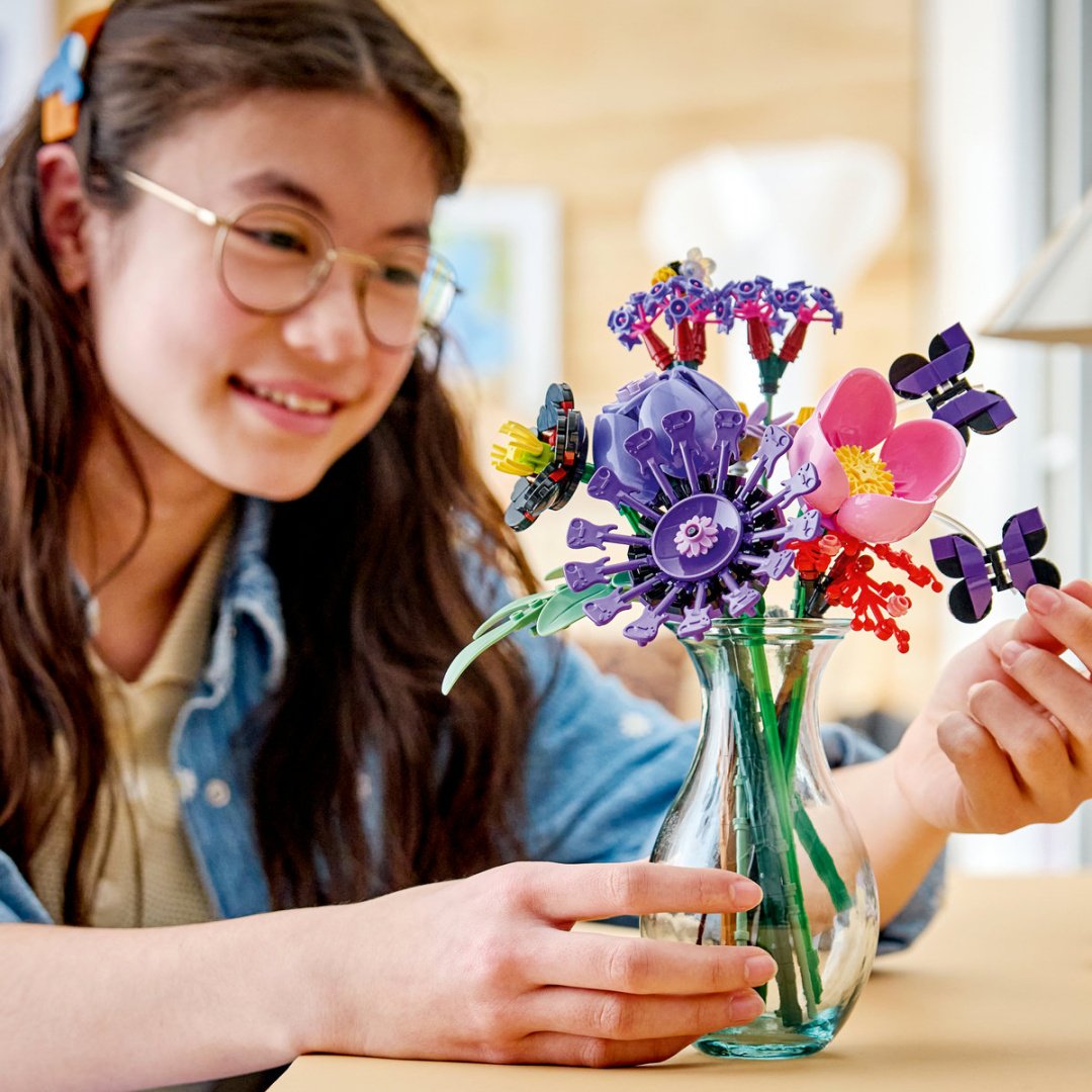 Конструктор LEGO Botanicals Цветочный букет Оливии Родриго 11507, деталей 400 шт купить,36145