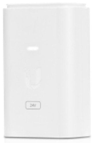 Ubiquiti PoE инжектор GIGABIT POWER ADAPTER POE-24-7W-G-WH 1 шт, пластик купить,NaN