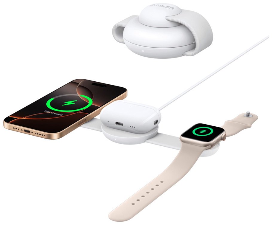 Зарядное устройство Anker B25M8H21 USB Type-C 15 Вт белый