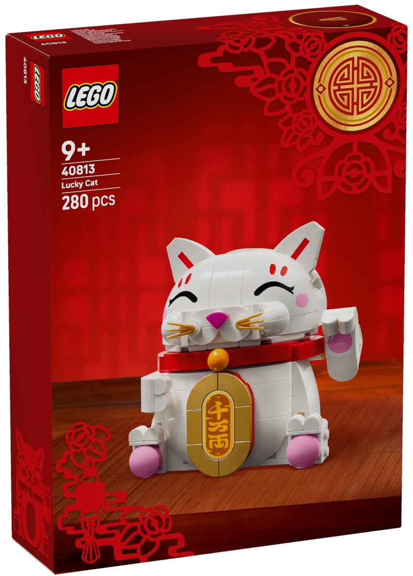 Конструктор LEGO Счастливый кот 40813, деталей 280 шт купить,NaN