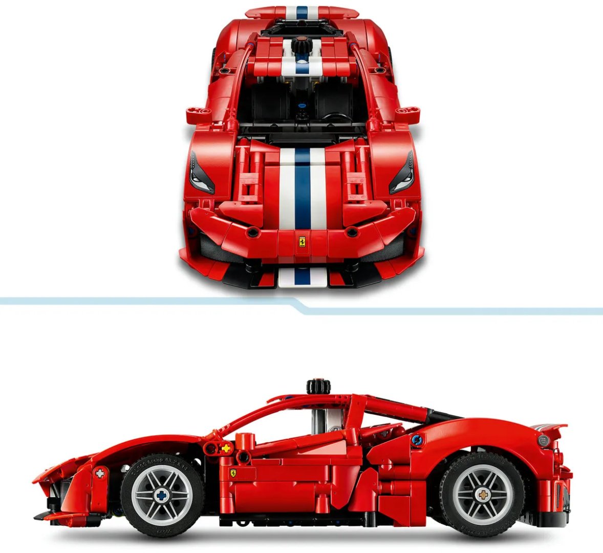 Конструктор LEGO Конструктор Lego Техник Автомобиль Ferrari 488 PISTA 42235, деталей 882 шт