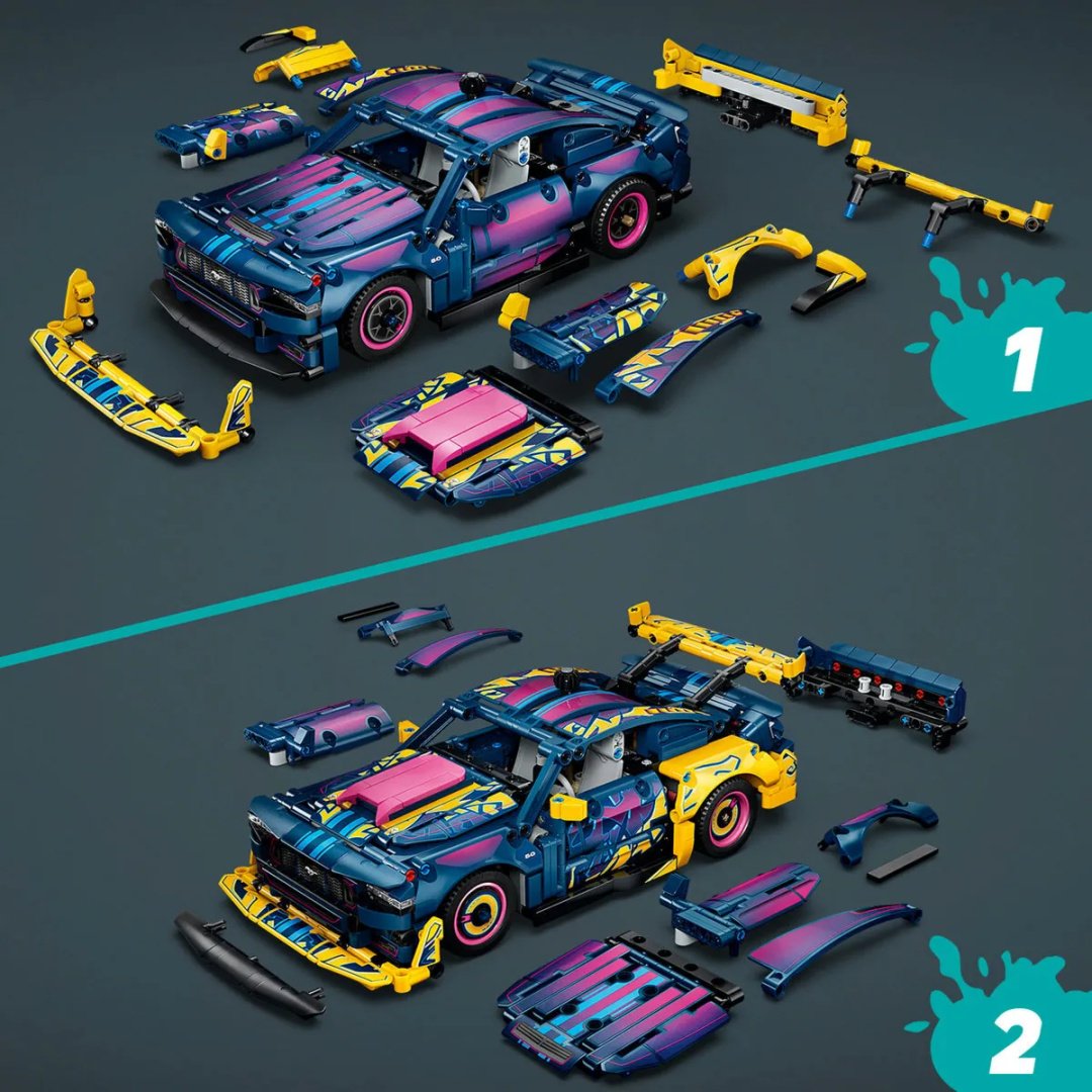 Конструктор LEGO Техник Тюнингованный автомобиль Ford Mustang GT 42236, деталей 973 шт - ForteMarket Конструктор LEGO Техник Тюнингованный автомобиль Ford Mustang GT 42236, деталей 973 шт купить,71290