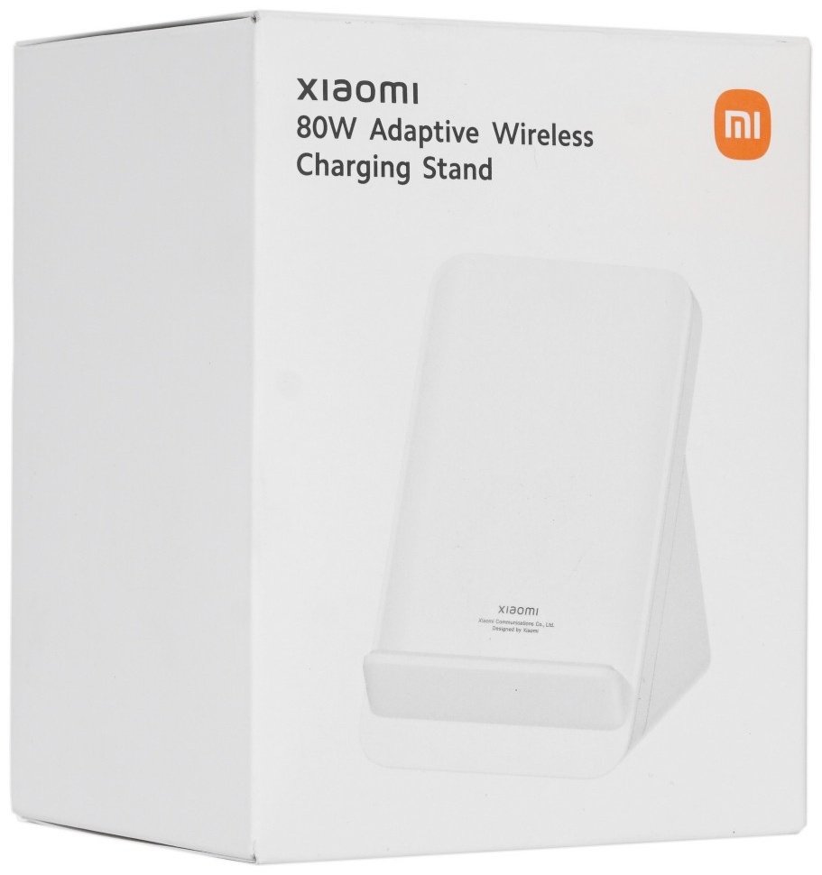 Зарядное устройство Xiaomi Mi 80W Wireless Charging Stand (MDY-16-ES) USB белый купить,NaN