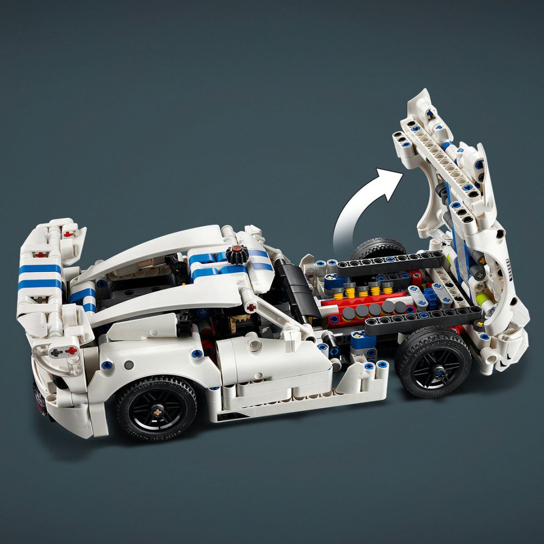 Конструктор LEGO Technic Спорткар Dodge Viper GTS-R 42234, деталей 805 шт купить,52325