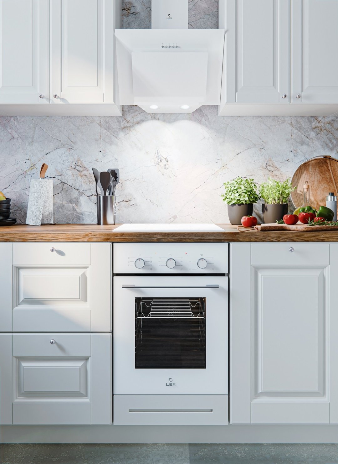 Духовой шкаф LEX EDM 4575 WH белый купить,NaN