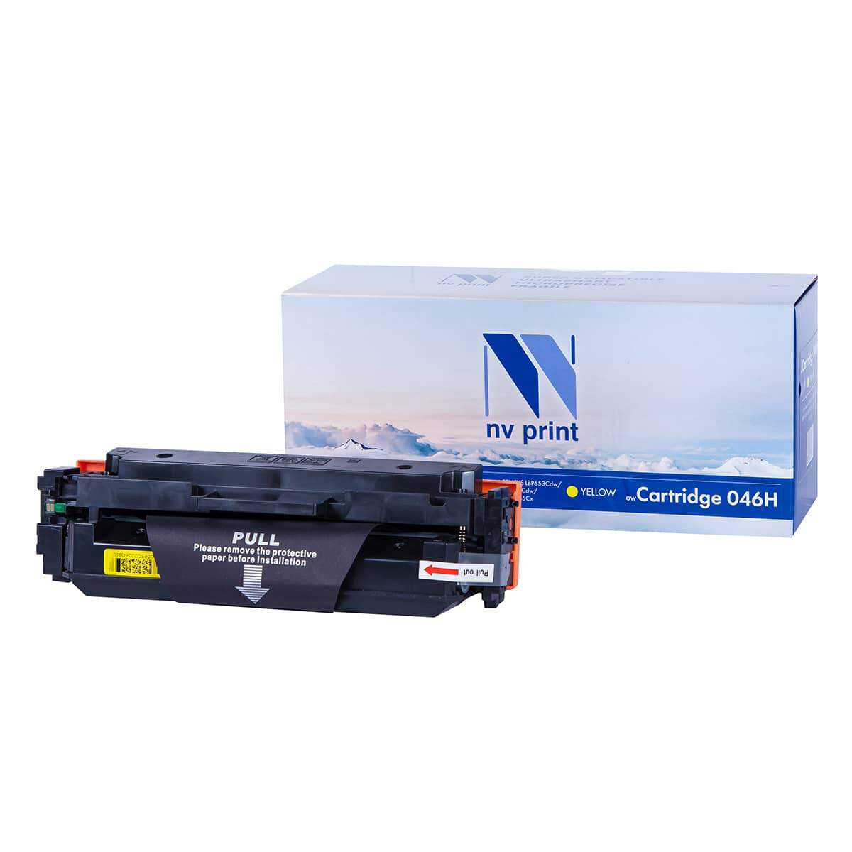 Картридж NV Print 046H для Canon Yellow желтый