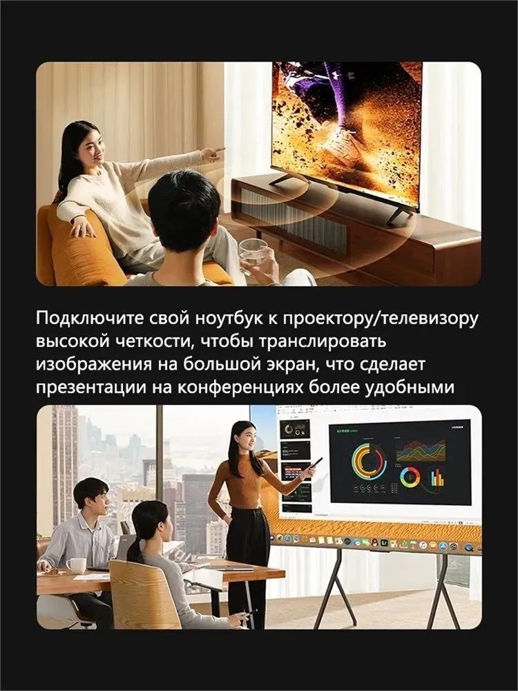 Кабель Ugreen HDMI - HDMI 10 м HD175 (45436) купить,NaN